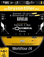Réservez les meilleures places pour Bryson Tiller - L'olympia - Le 4 mai 2024