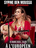 Book the best tickets for Syrine Ben Moussa - L'européen -  March 24, 2024