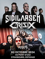 Book the best tickets for Sidilarsen + Crisix - Le Point D'eau (grande Scene) - Ostwald -  October 3, 2024