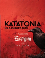 Réservez les meilleures places pour Katatonia + Evergrey + Klogr - Le Trabendo (parc De La Villette) - Le 10 décembre 2025