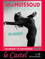 Réservez les meilleures places pour Leila Huissoud - Le Castel - Le 14 novembre 2025