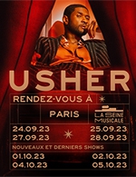Book the best tickets for Usher-ultimate On Stage Experience (2 Pers – Vip1) - La Seine Musicale - Grande Seine -  September 24, 2023